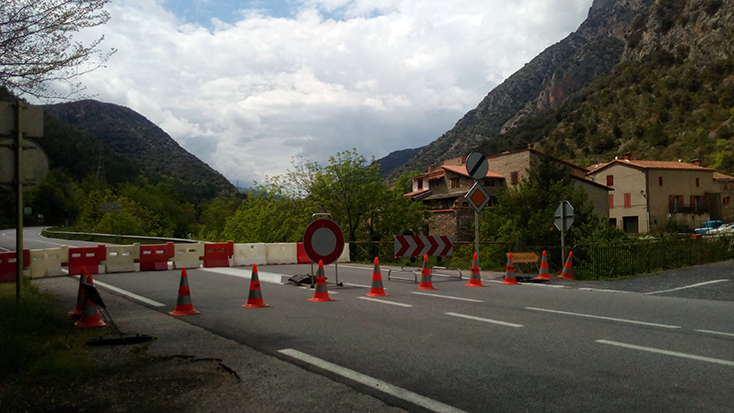 Les darreres pluges han provocat noves esllavisades al Conflent