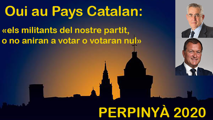 Jordi Vera, Oui au Pays Catalan: "Els militants del nostre partit a Perpinyà o no aniran a votar o votaran nul"