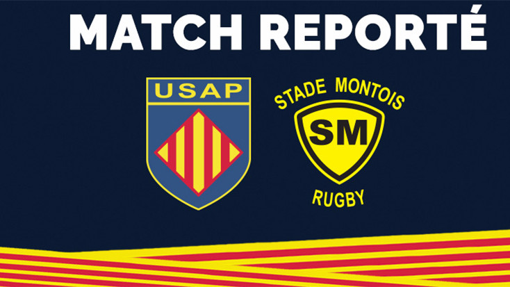 El partit USAP-Stade Montois ajornat per Covid-19