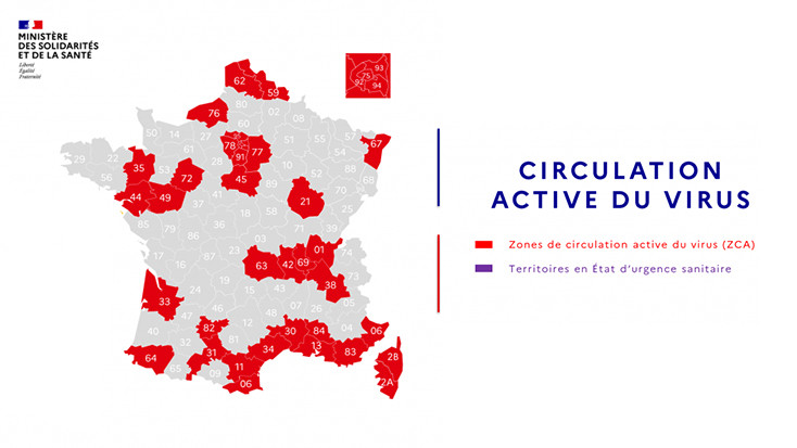 Catalunya Nord passa en zona de circulació activa del virus