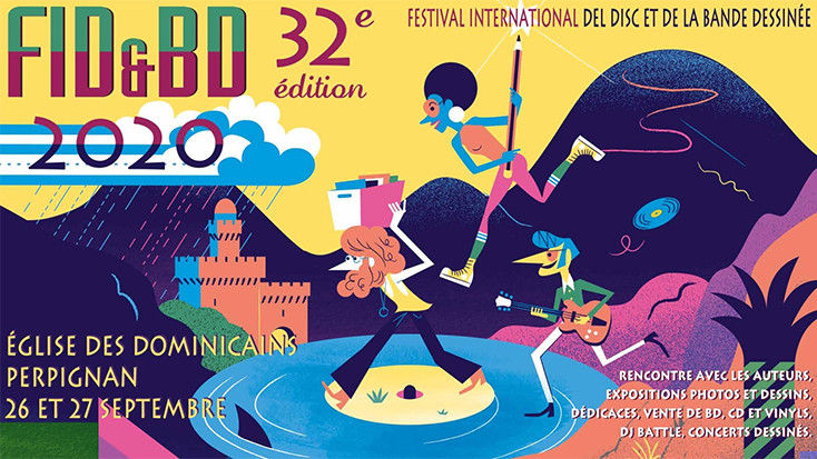 Tot a punt per l'edició 32 del Festival Internacional del Disc i la Banda Dibuixada