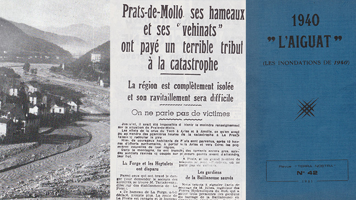 AIGUAT DEL 40 - ENTREVISTA – RAMON GUAL de l’editorial Terra Nostra que ha reeditat la revista "1940, l’Aiguat"