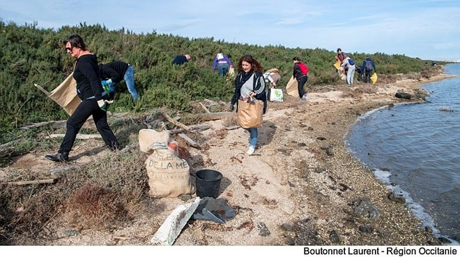 Més de 1.000 kg de residus recollits en tres punts de l’Euroregió Pirineus-Mediterrània