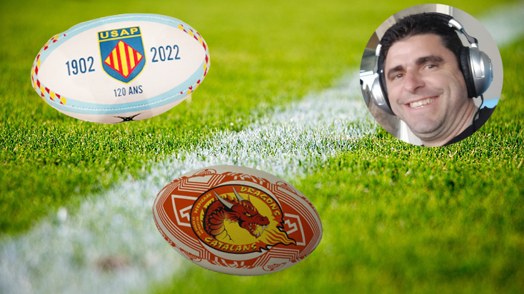 Gregory Sansa fa el punt de l’estat dels dos equips catalans, l'USAP, i els Dracs Catalans.