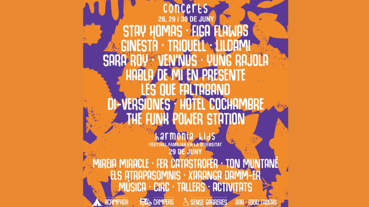 Stay Homas, Figa Flawas, Triquell i Lildami caps de cartell de la tercera edició del Festival Harmonia, a la Garrotxa