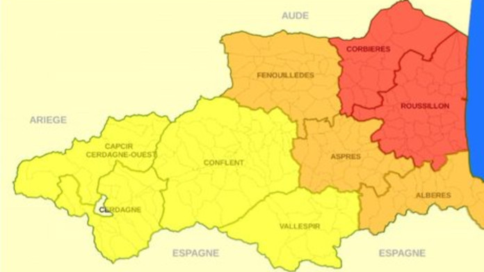 Sèrie d’incendis a Catalunya Nord