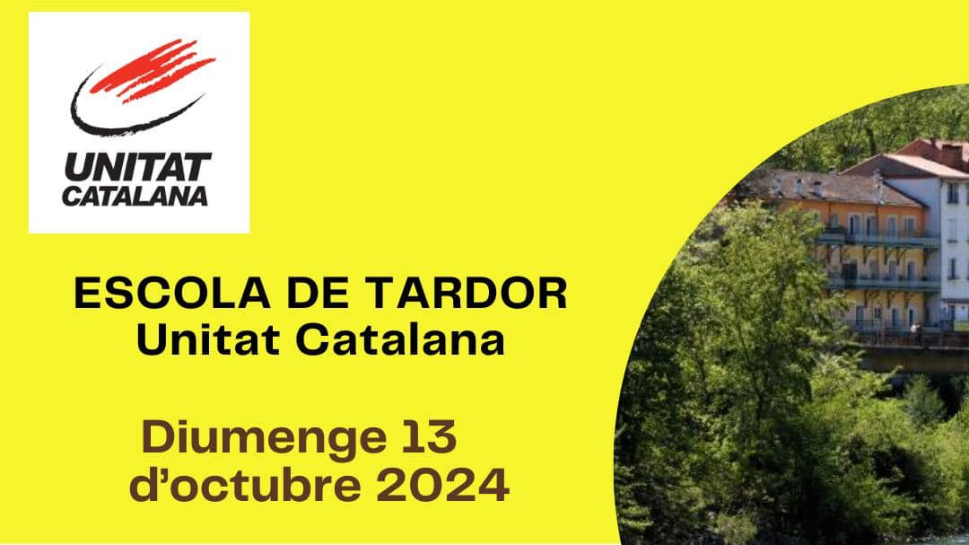 L'espai transfronterer i l'auge de l'extrema dreta, els dos temes principals de l'Escola de Tardor d'Unitat Catalana