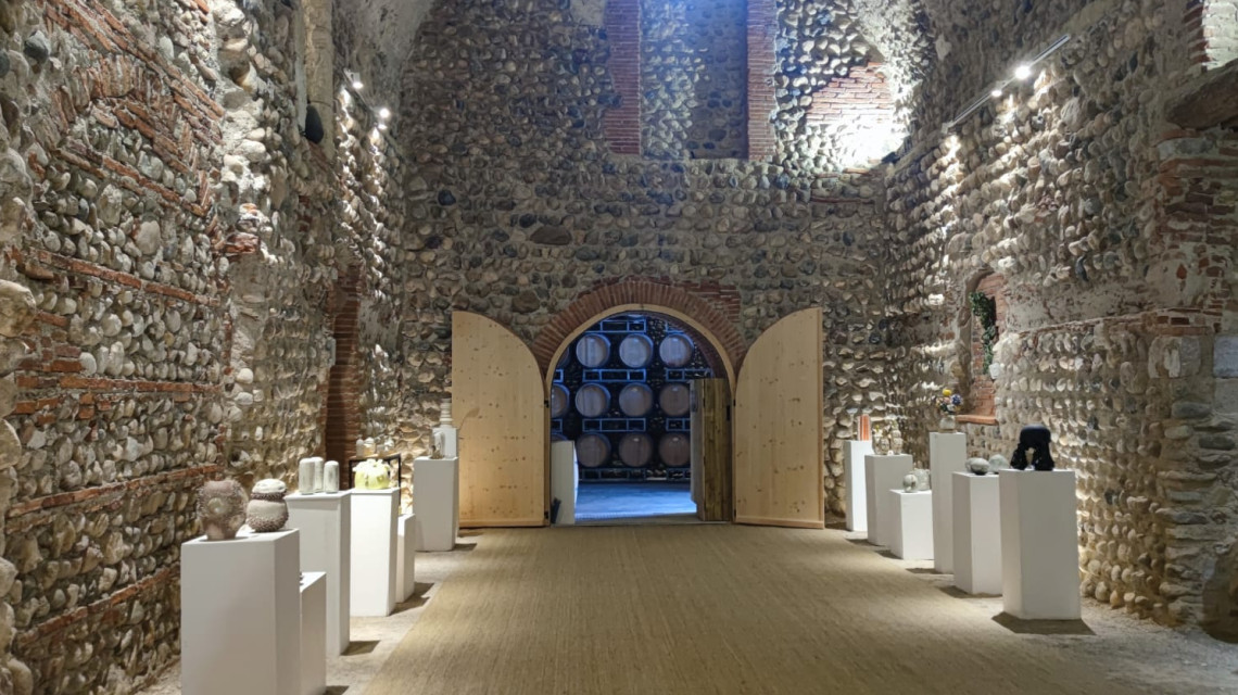 Una exposició de ceràmica al Castell Nadal-Hainaut