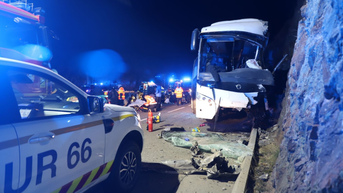 Accident d’autobús a Portè Pimorent: 2 morts, 7 ferits greus, 26 ferits