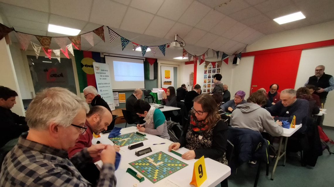 Èxit del 1r gran campionat de scrabble en català a la Catalunya Nord