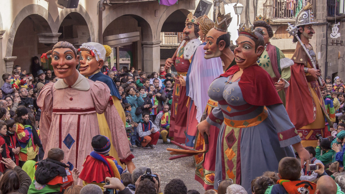 El Carnaval de Solsona i els seus Gegants Bojos