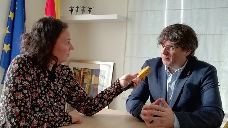 Entrevista a Carles Puigdemont