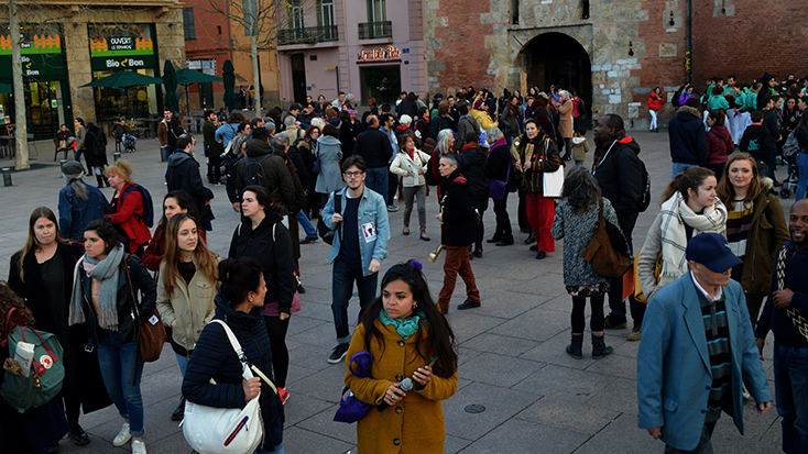 Reportatge: 8 de març, dia de la dona treballadora a Catalunya Nord.