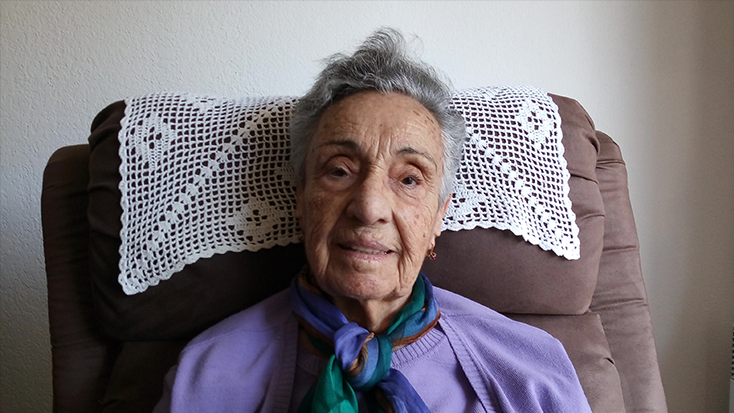 Memòria amb Lluïsa Miralles, 91 anys; va viure l’exili i els camps, la persecució política, i la militància marxista