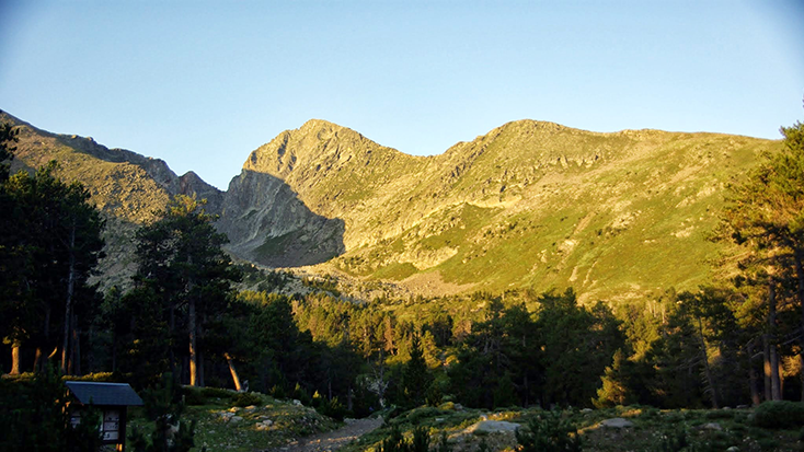 La pista de Cortalets tallada per un desprendiment