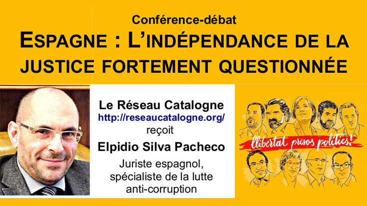 Conferència-debat a Tolosa de Llengua d’Oc per denunciar la falta d’independència de la justícia espanyola