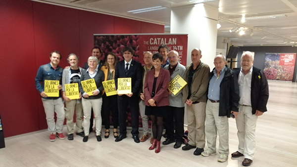 El Comitè de Solidaritat Catalana és avui a Brusel·les