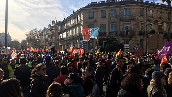 Nova jornada de manifestacions contra la reforma de les jubilacions