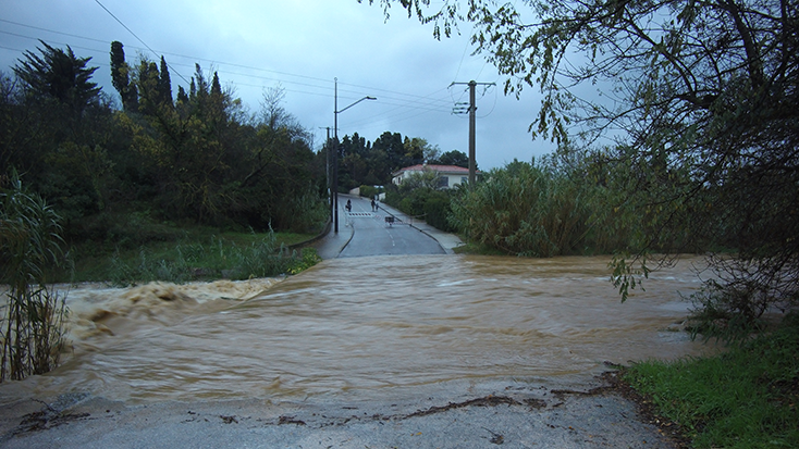 Llista de les carreteres afectades per a pluja i la neu