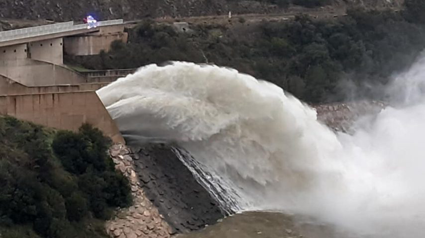 1 500 persones evacuades a la Salanca