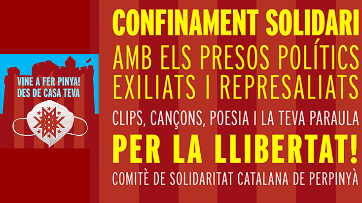 El Comitè de solidaritat catalana transforma els Dijous Solidaris en cites periòdiques i digitals