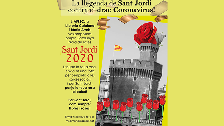 Les propostes de l'Associació per a l'ensenyament del català per celebrar Sant Jordi