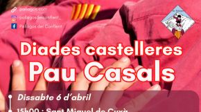 Diada Castellera en homenatge a Pau Casals