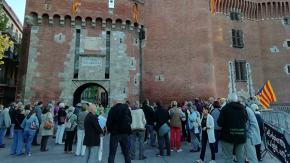 Nova manifestació al Castellet  en solidaritat amb els presos i exiliats