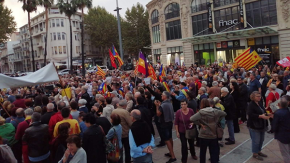 Ja són 1000 persones que manifesten a Perpinyà contra la sentència