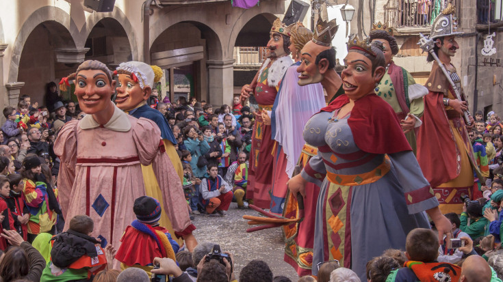 El Carnaval de Solsona i els seus Gegants Bojos